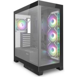 Caixa ATX Vexora Tempered Glass ARGB (Preto) - ZOLYD