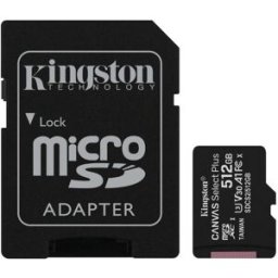 Cartão de Memória SDXC 512GB + Adaptador SD (Classe 10) - KINGSTON