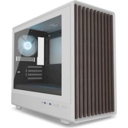 Caixa Micro-ATX Karion WD ARGB Tempered Glass (Branco) - ZOLYD