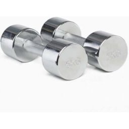 Boomfit Set Halteres Cromados 1 a 10kg