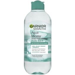 Garnier Skinactive Água Micelar Aloe Ácido Hialurônico Tudo em 1 Todos os Tipos de Pele 400 ml