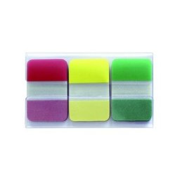 Separadores Adesivos 25x38mm Sortido 75 unidades (2 Packs)