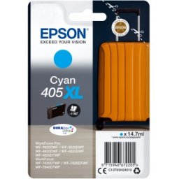 Tinteiro Epson 405XL Azul C13T05H24010 14,7ml - Alta Capacidade
