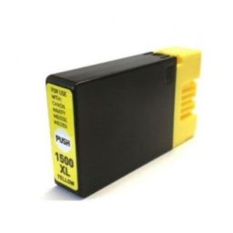 Tinteiro Compatível para Canon 1500XL Amarelo 9195B001 12ml