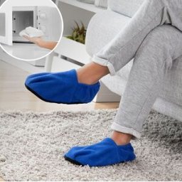 Chinelos de Casa Aquecivéis no Microondas Relax (Azul) - INNOVAGOODS