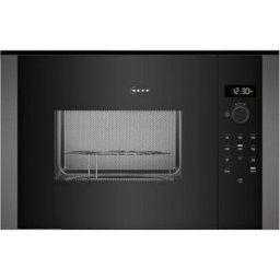 Microondas de Encastre HLAGD53G0 25L 900W c/ Grill (Grafite) - NEFF