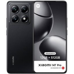 Smartphone Xiaomi 14T Pro 6.67" 5G 12GB/512GB Dual SIM (Titanium Black)