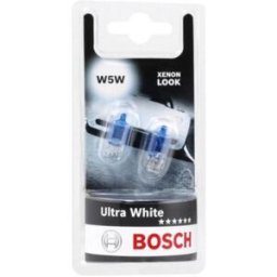 Lâmpadas de halogéneo BOSCH W5W Ultra White BL 12V 5W W2.1x9.5d