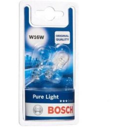 Lâmpadas de halogéneo BOSCH Pure Light W16W 12V 16W