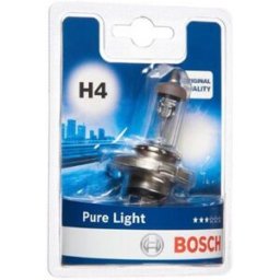 Bosch H4 Pure Light Lamp - Lâmpada de Halogéneo 12V 60/55W