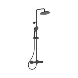 Ideal Standard A7545XG - Conjunto de duche com misturador termostático CERATHERM T25, preto mate