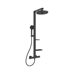 Ideal Standard BD583XG - Conjunto de duche com misturador CERATHERM ALU+ em preto fosco