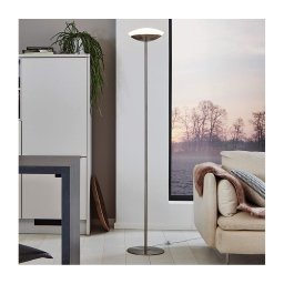 Eglo 33325 - Candeeiro de pé LED RGBW dimerizável FRATTINA-C LED/18W/230V cromo fosco