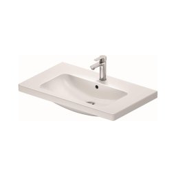 Duravit 23998000002 - Lavatório suspenso D-CODE 80x48 cm cerâmica/branco brilhante