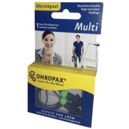 Ohropax Multi Tampões Auriculares Ruído x2