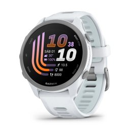 Garmin Forerunner 170 Music 43mm - Branco/Azul