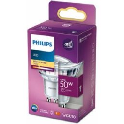 Lampada LED GU10 4,6W Branco Q. 2700K 355Lm - PHILIPS