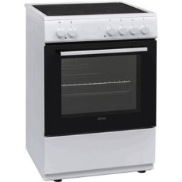 Fogão Vitrocerâmico + Forno Eletrico 72L CHT 6000 WBF (Branco) - VOX