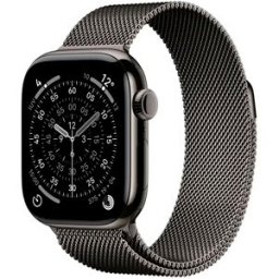 Apple Watch Series 11 GPS + Cellular 42mm Ardósia c/ Bracelete Loop Milanesa Aço Inoxidável Ardósia