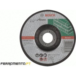 Disco de corte curvo p/ pedra 125x2,5mm Bosch 2608603174