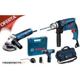 Kit Promocional 3 Máquinas Bosch