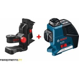 Nível Laser de linhas 360º Bosch GLL 2-80 P + Suporte BM 1 Professional