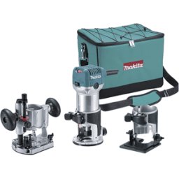 Tupia de 6 e 8mm + Acessórios Makita RT0700CX2J