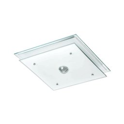 LUXERA 65115 - Luz de teto IKAROS DIAMOND 3xE27/60W