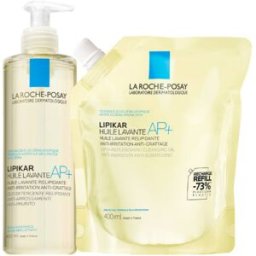 La Roche Posay La Roche-Posay Pack Lipikar Óleo Lavante 400ml + Recarga 400ml