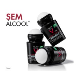 Vichy Homem Desodorizante Roll- on 72H 50ml x2 Preço Especial