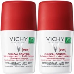 Vichy Desodorizante Roll-on Antitranspirante 96H 50ml X 2 Preço especial