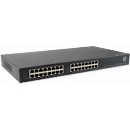 LevelOne Switch 16 Portas 10/100/1000Mbps POH-1620 - LEVEL ONE