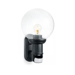 STEINEL 634216 - L 560 S Candeeiro de parede exterior com sensor preto IP44