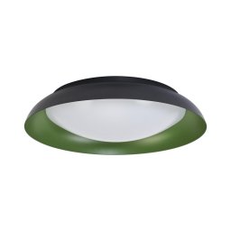Osram - Candeeiro de tecto LED dimerizável ORBIS PLATE LED/45W/230V pr.48cm verde/preto