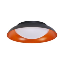 Osram - Luminária de teto LED dimerizável ORBIS PLATE LED/19W/230V Ø31 cm laranja/preta