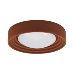 Osram - Candeeiro de tecto LED regulável ORBIS CONCRETE LED/18W/230V Ø 40 cm castanho/betão