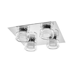 Osram - Candeeiro de tecto LED para casa de banho ORBIS FLAME 4xLED/5,5W/230V IP44 cromado