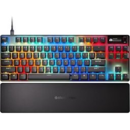 SteelSeries Apex Pro TKL Gen 3 RGB Teclado Mecânico Gaming USB Switch OmniPoint 3.0 Preto (EUA)