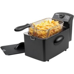 Fritadeira 4L 2000W (Preto/Inox) - PRINCESS