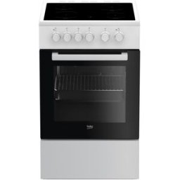 Fogão Elétrico 4 Bocas + Forno 60L (Branco) - BEKO