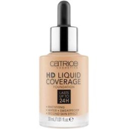 Catrice Fundação Hd Liquid Coverage dura até 24h #032-Nude Beige