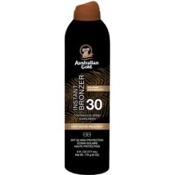 Australian Gold Instant Bronzer SPF30 water resistant spray 177 ml