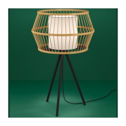Eglo 390235 - Candeeiro de mesa MONTERROSO 1xE27/40W/230V bambu