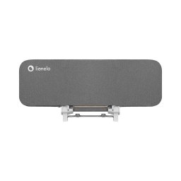 Lionelo - Barreira de segurança para cama LORA, cinzento escuro