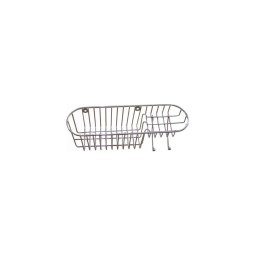 Prateleira de parede para chuveiro 11x34,6 cm cromo brilhante