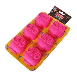 Forma de silicone para muffins TORO, rosa