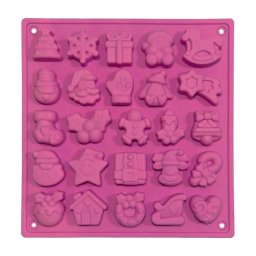 Forma de silicone para chocolate TORO rosa
