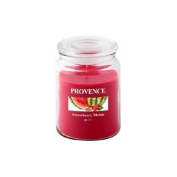 Vela perfumada MORANGO E MELÃO 510 g, 85–95 horas de queima.