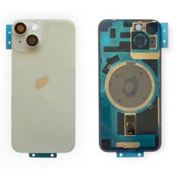 Tampa Traseira iPhone 14 Branco Com Lentes