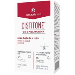 Cistitone Forte BD e Melatonina Queda de Cabelo 60 cápsulas